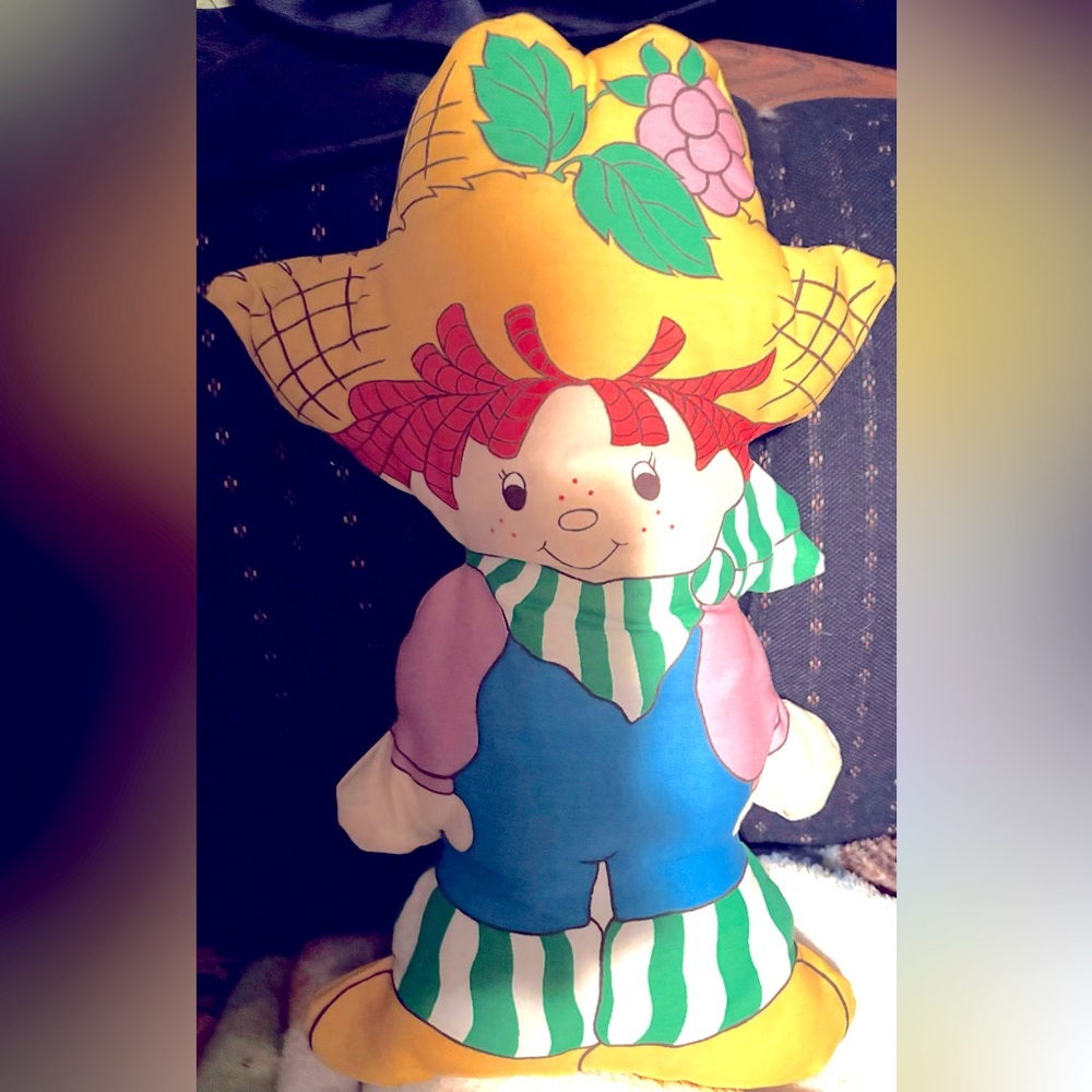 Vintage - Strawberry Shortcake's Huckleberry Pie Stuffed/Plush Tall Rag Doll